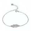 925 Sterling Silver Infinity Zircon Bracelet